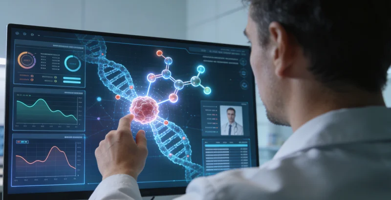 邓州医生与患者家属沟通基因检测