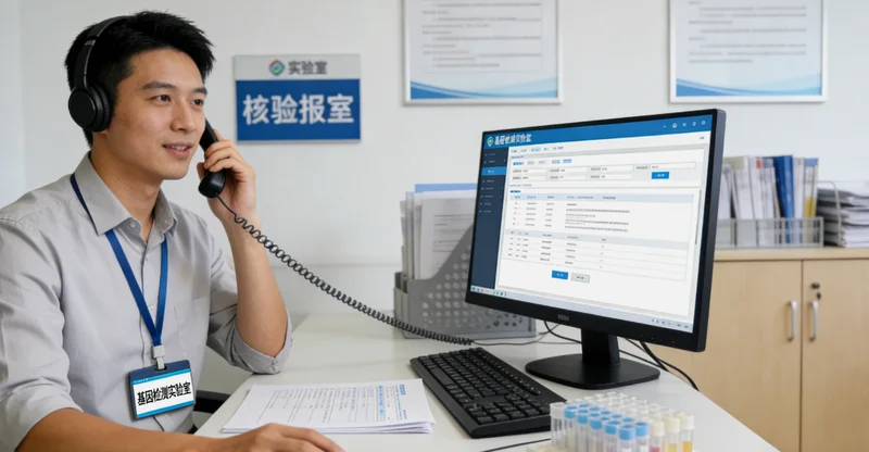 珠海家庭进行遗传咨询场景