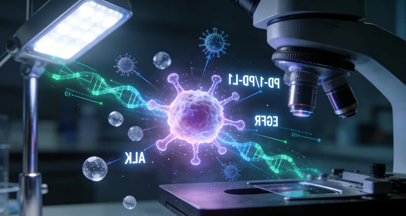 扎旗肺癌患者进行血液液体活检基