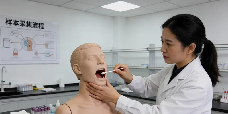 敖汉旗基因检测采样方式示意