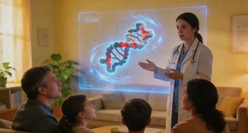 湖州医生与患者家庭共同解读基因