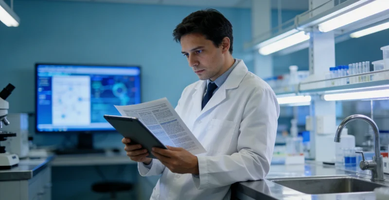 万源基因检测实验室样本分析工作