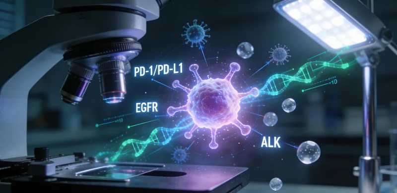 招远肺癌患者与医生咨询基因检测