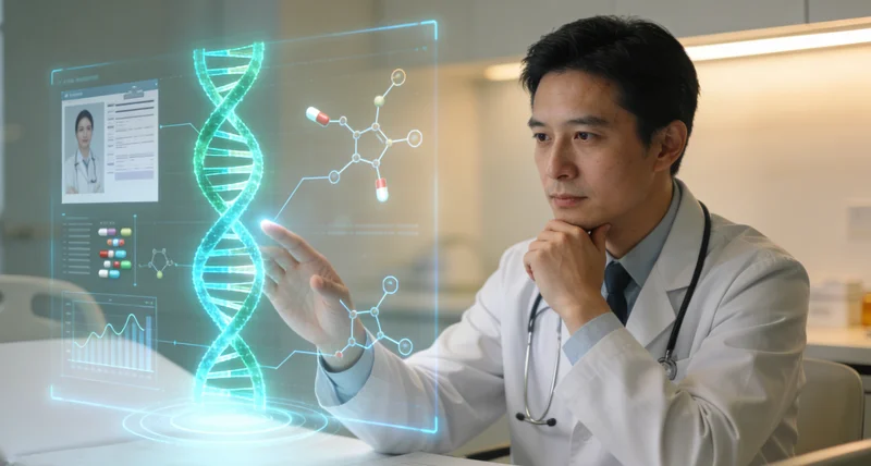 尚志肺癌术后患者在病房与医生交