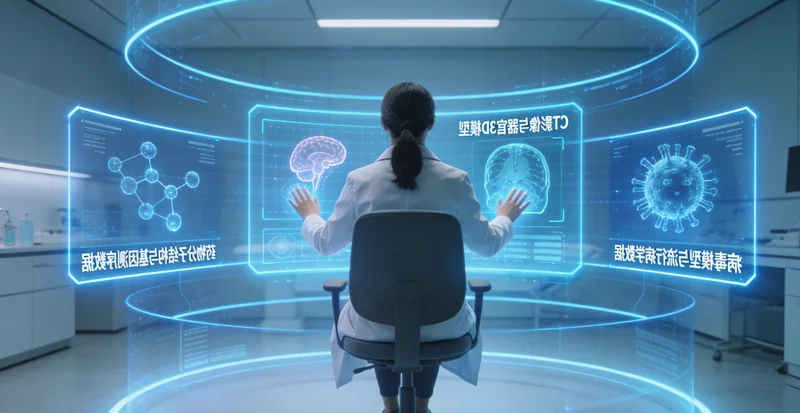 基因检测实验室分析技术示意