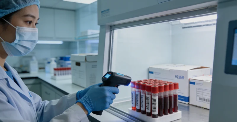 桐乡医生为婴幼儿进行眼底筛查