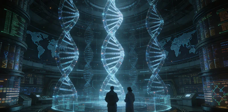 桂平合作的基因测序实验室内部工