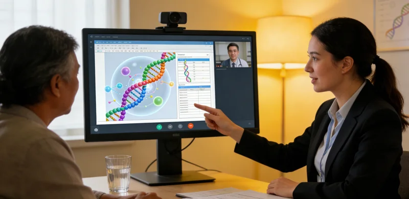 高州家庭与医生沟通基因检测报告