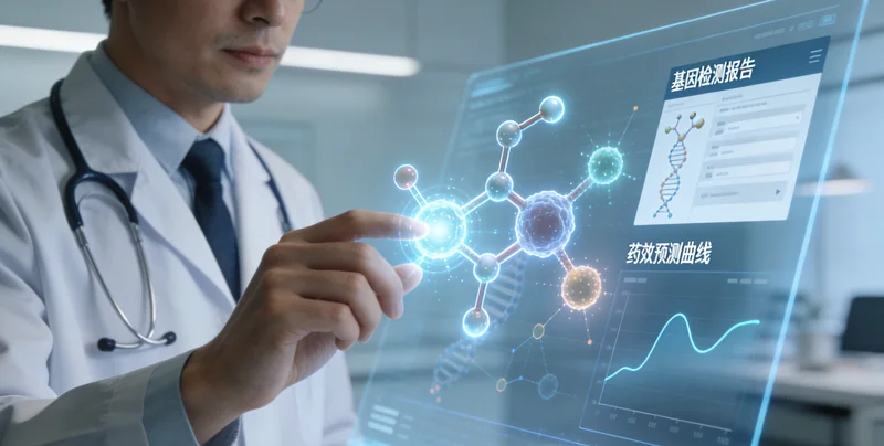 邹平医生为患者解读肺癌基因检测