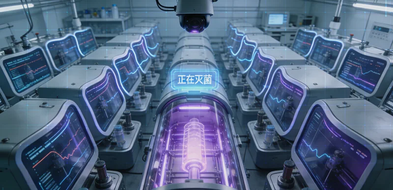 尚志合作实验室基因测序仪工作场