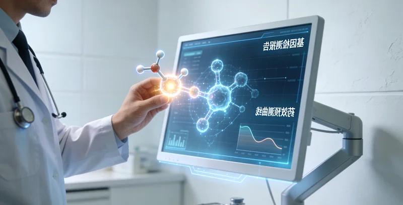 乌海医院医生为患者讲解基因检测