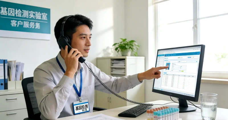 山南医院遗传咨询门诊医生与患者