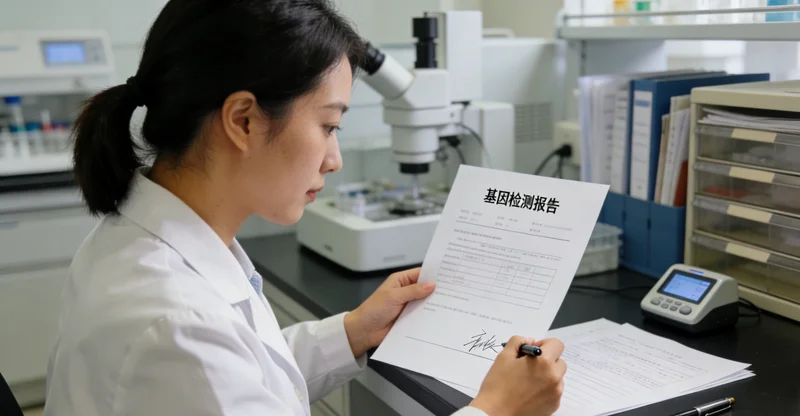 句容家庭查看复杂基因检测报告感