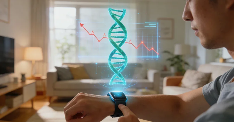 巴中技术工人与家人讨论健康报告