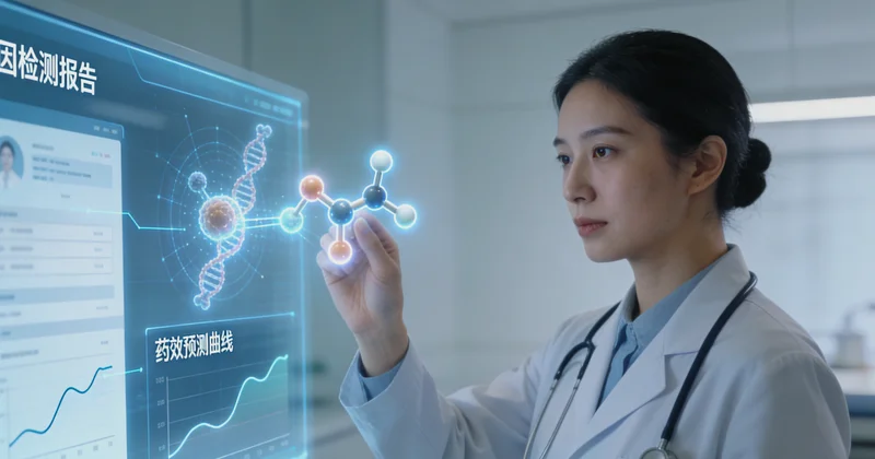 仁怀医院内医生为患者解读基因检