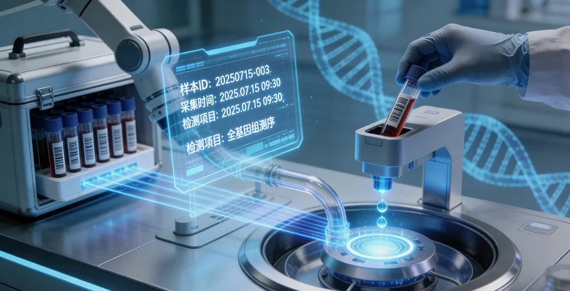 安国采样点血液样本通过冷链送往