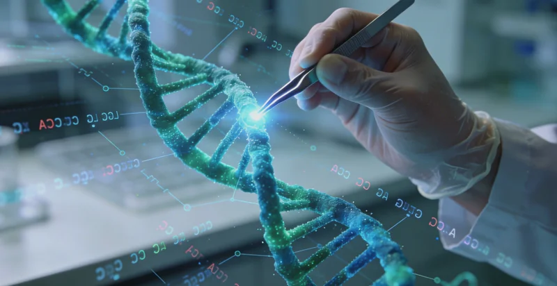 东乌旗医生向患者家庭讲解基因检