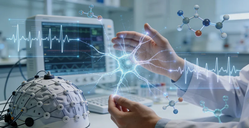 宜城家庭共同查看基因检测报告并