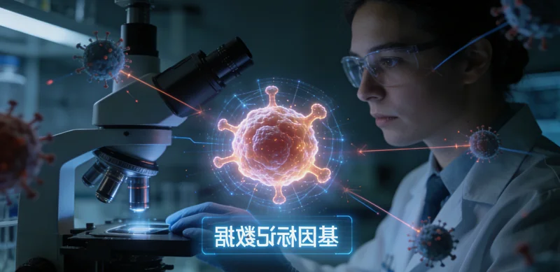 克州肠癌MSI检测原理示意图：