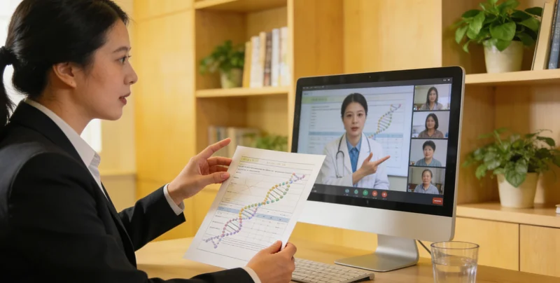 丹江口遗传咨询师解读基因报告