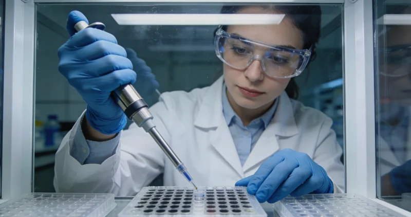 咸宁护士进行静脉血采样用于基因