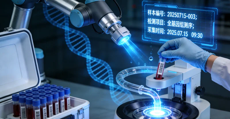 患者接受定期医学影像监测示意图
