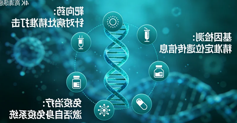 文昌淋巴瘤靶向治疗基因匹配示意