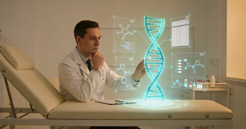 包头专业顾问进行基因报告解读