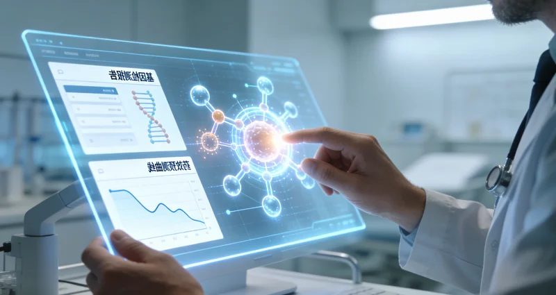 阳春基因检测实验室测序仪工作场