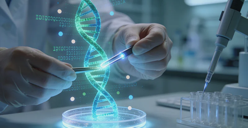 安陆医院医生与患者讨论基因检测