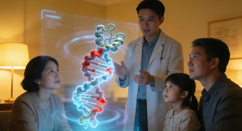 大兴安岭遗传咨询师与居民沟通基