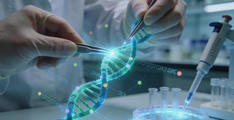 德宏州家庭在查看基因检测报告并