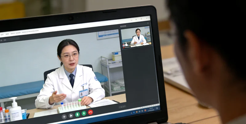 海林家庭携手面对健康挑战温馨画