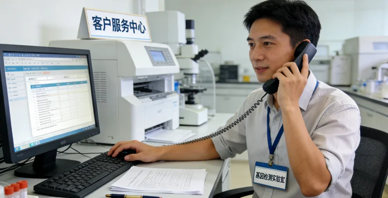 玉树家庭与医生沟通基因检测报告