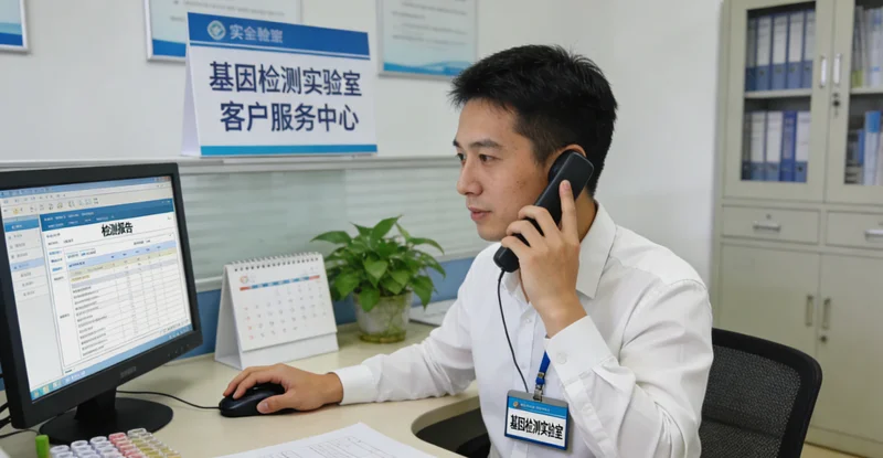 百色遗传咨询师与女性咨询者沟通