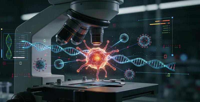 灵武患者与医生查看胶质瘤基因检