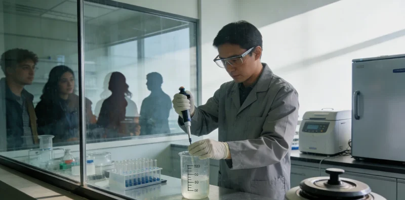 专业实验室进行DNA高通量测序