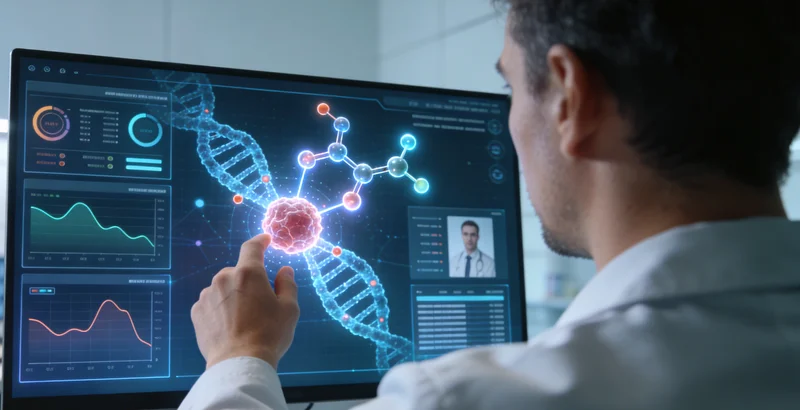 文昌肺癌患者查看基因检测报告