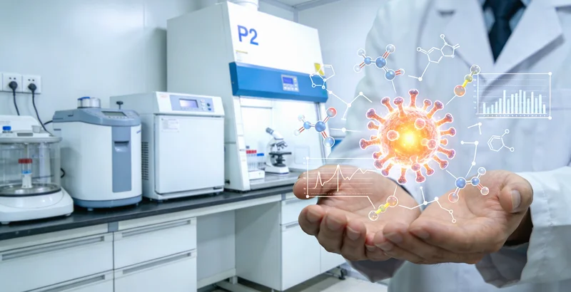 武穴基因检测实验室数据分析示意