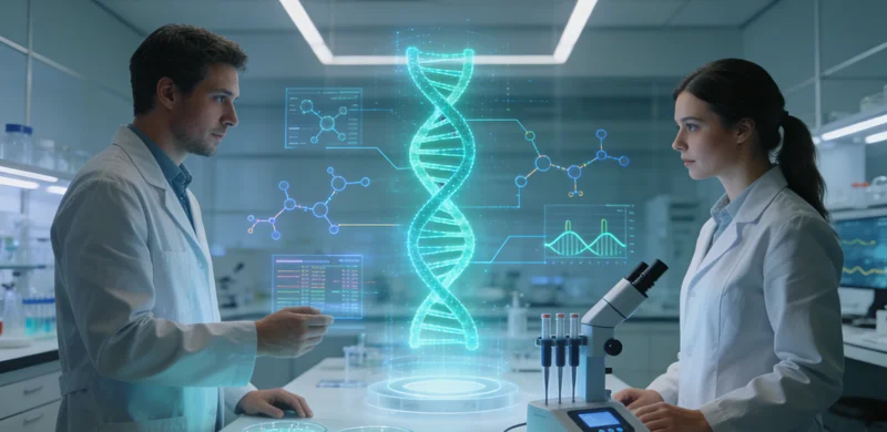 迁安医生与患者讨论基因检测报告