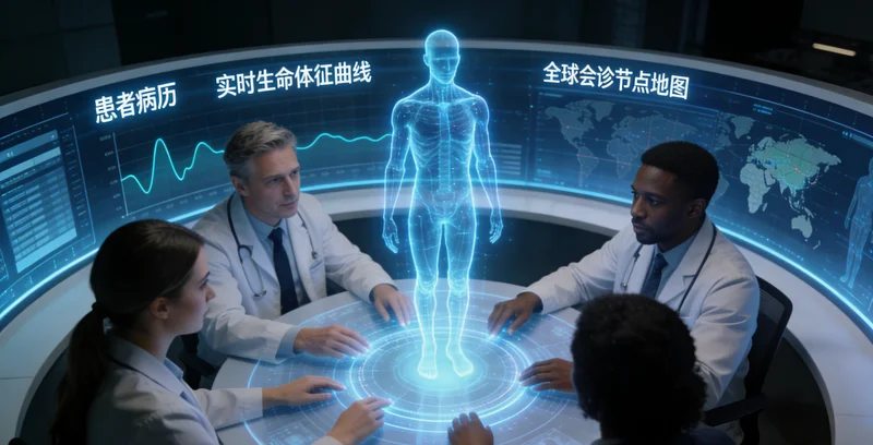 象征肺癌靶向治療希望的藥物與晨