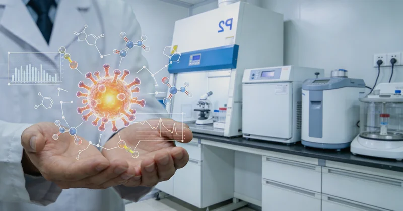 德州医生在电脑前分析mNGS检