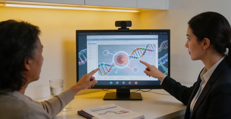 嘉兴遗传咨询门诊医生与咨询者沟