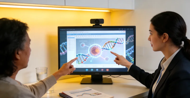 东台遗传咨询师绘制家族遗传图谱