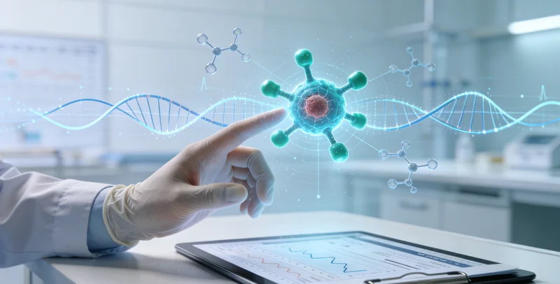 新密家庭共同查看基因检测报告并