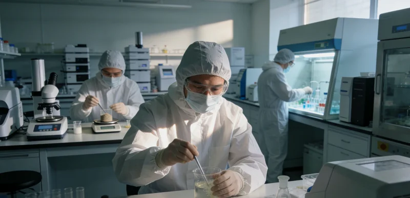 鹤壁合作基因检测实验室内部工作