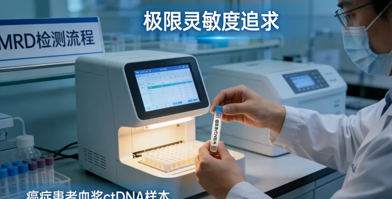 子长市民在医院进行基因检测采样