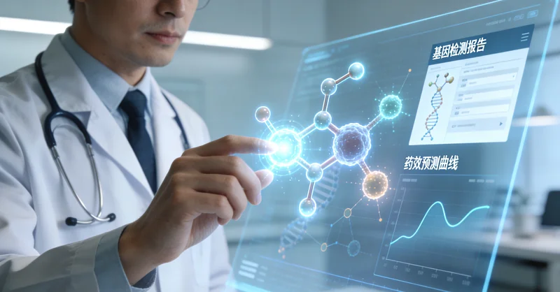 钦州基因检测医生与患者沟通场景