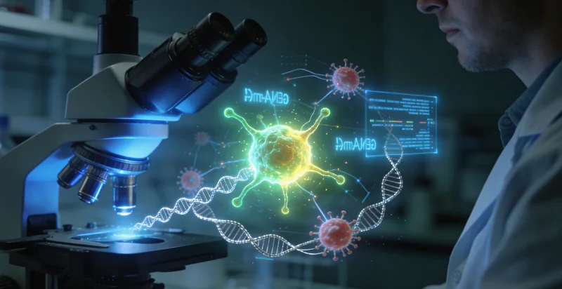 临沂肺癌患者与医生共同查看基因