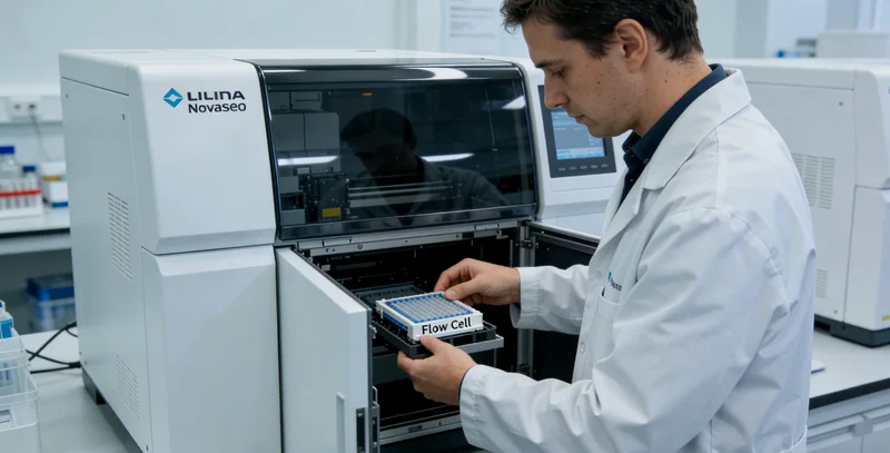 杭锦旗基因检测实验室内部高通量